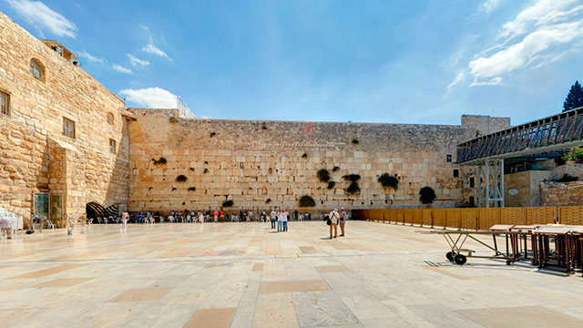 סיור וירטואלי הכותל המערבי ירושלים